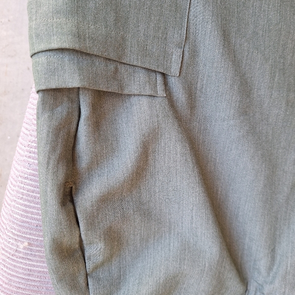 Scrub Pants Sage Green Sz1X Like New - Picture 3 of 6